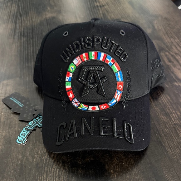 Other - Black Canelo Embroidered Cap